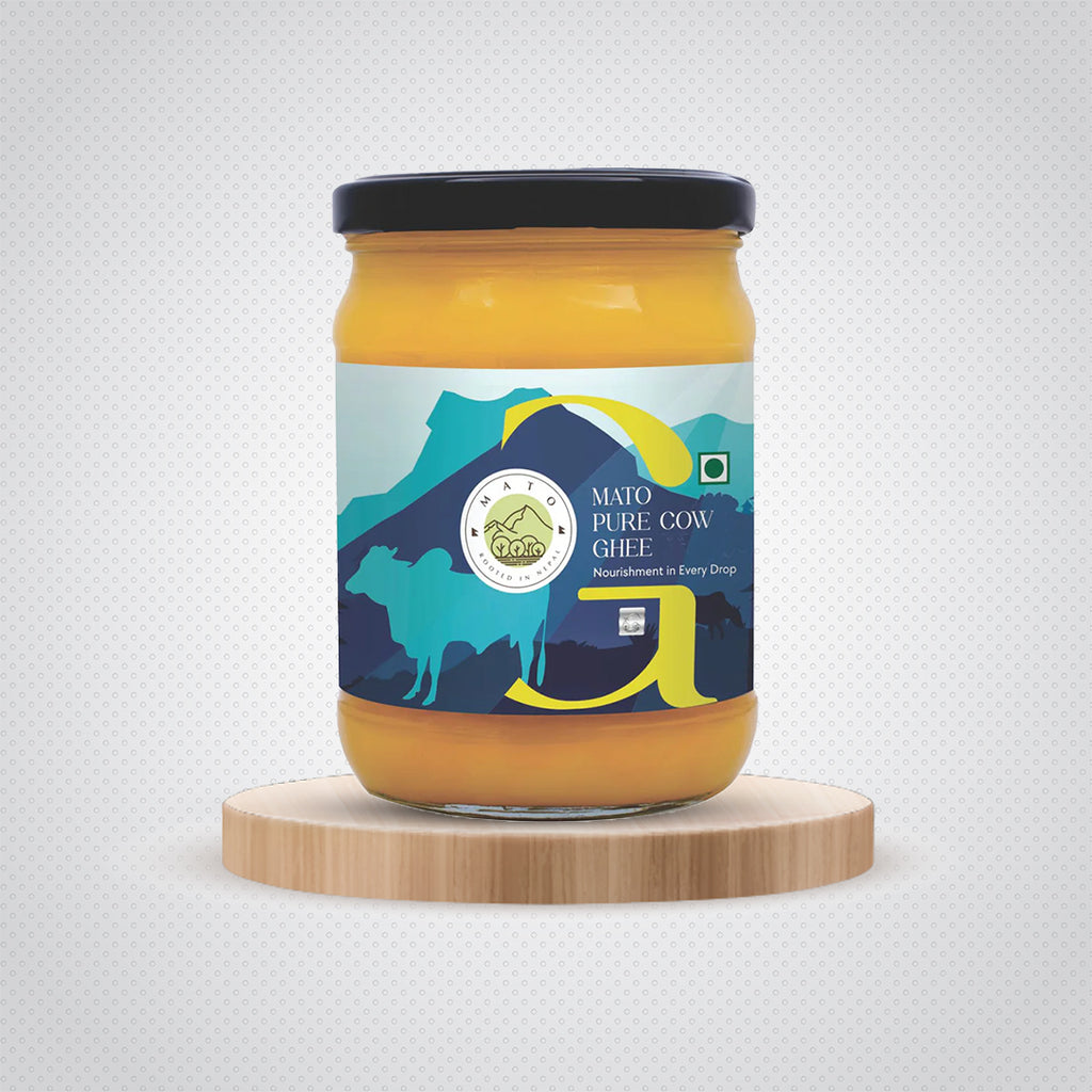 Mato Pure Cow Ghee bottle jar 