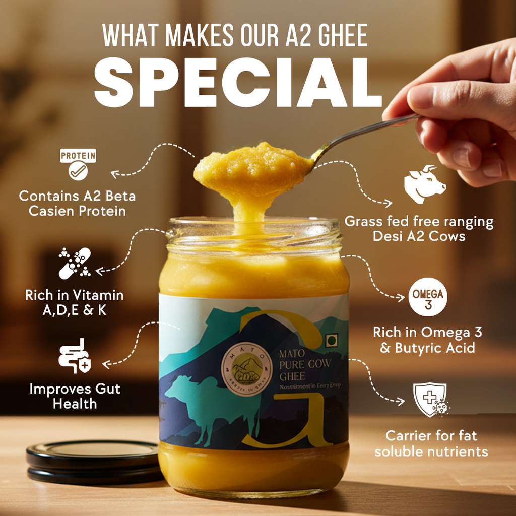 Mato Pure Cow Ghee benefits