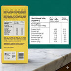 Chamomile Tea box with nutritional info and ingredients for herbal tea