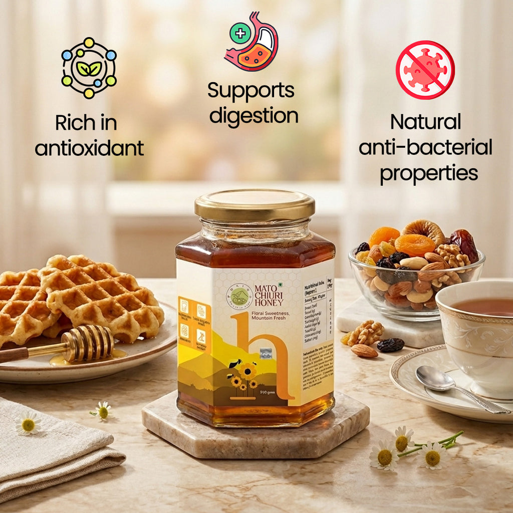 Mato Chiuri Honey bottle jar benefits