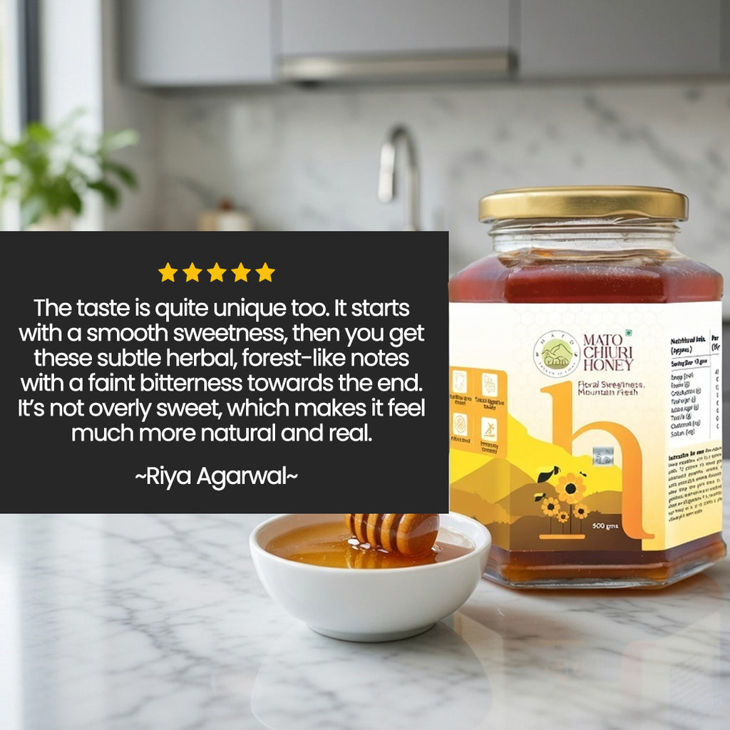 Mato Chiuri Honey bottle jar review