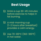 Mato Green Tulsi Tea best usage