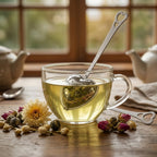 Mato Heart Tea Infuser with Handle — Stainless Steel