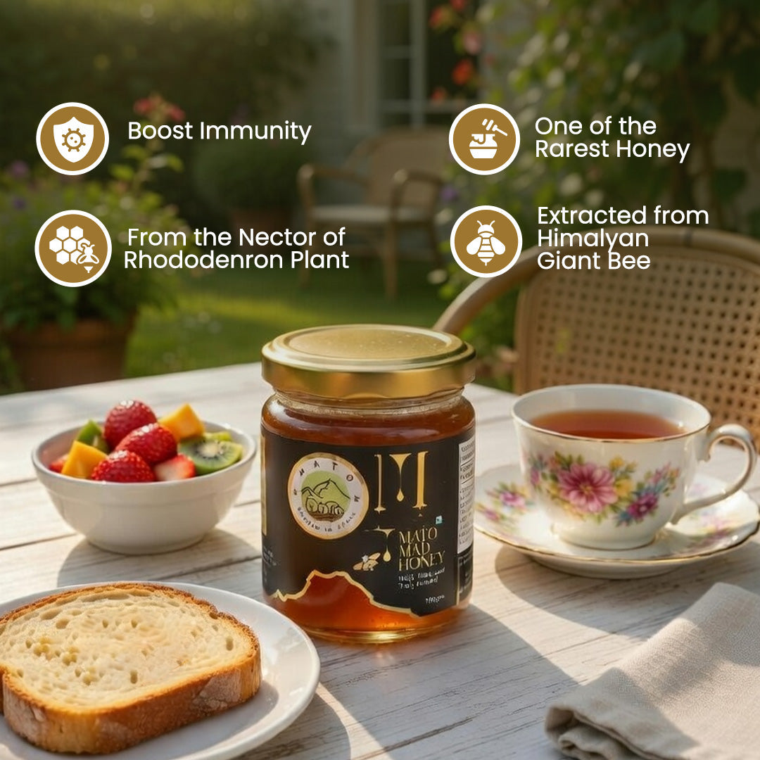Mato Mad Honey - 100 % Raw Himalayan Honey from Nepal – matoindia
