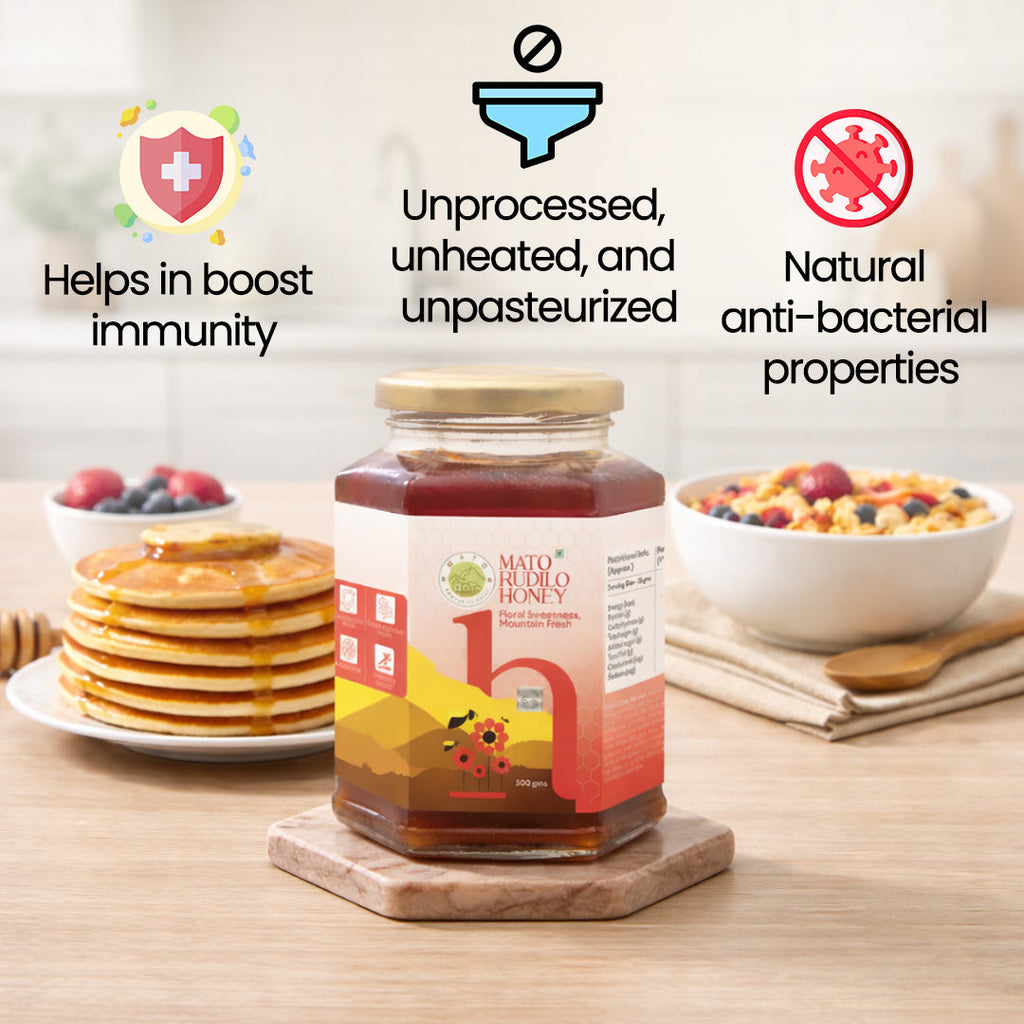  Mato Rudilo Honey bottle jar benefits